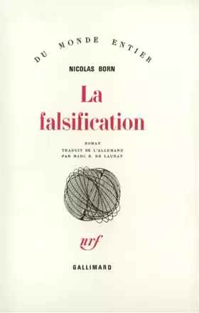 Couverture du produit · La Falsification