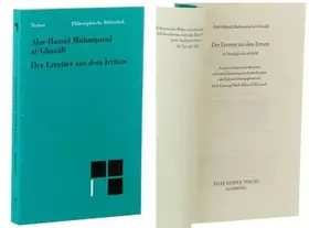 Couverture du produit · Der Erretter aus dem Irrtum: al-Munqid min ad-dalal (Philosophische Bibliothek)