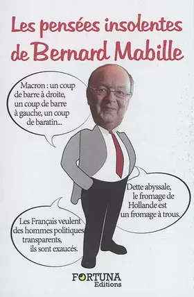 Couverture du produit · Les pensées insolentes de Bernard Mabille