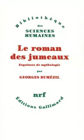 Couverture du produit · "Le Roman des jumeaux" et autres essais