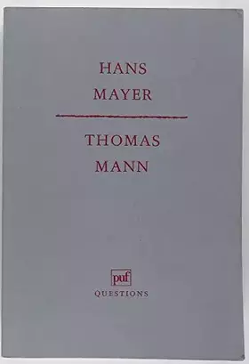 Couverture du produit · Thomas Mann