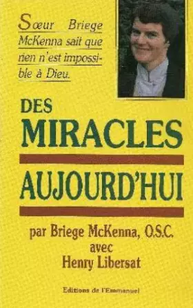 Couverture du produit · Des miracles aujourd'hui
