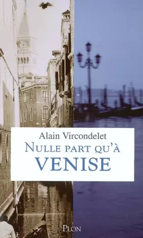 Couverture du produit · Nulle part qu'à Venise