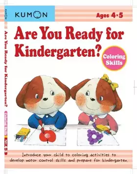 Couverture du produit · Are You Ready for Kindergarten? Coloring Skills
