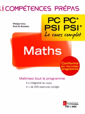 Couverture du produit · Maths 2e année PC PC* - PSI PSI*