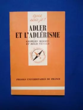 Couverture du produit · Adler et l'adlérisme