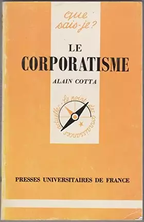 Couverture du produit · Le Corporatisme