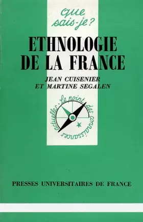 Couverture du produit · Ethnologie de la France
