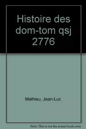 Couverture du produit · Histoire des DOM-TOM