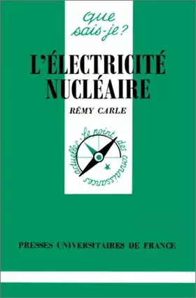 Couverture du produit · L'ELECTRICITE NUCLEAIRE. 2ème édition