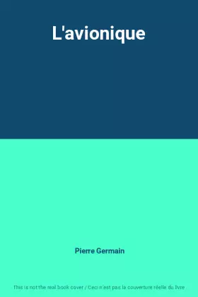 Couverture du produit · L'avionique