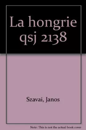 Couverture du produit · La Hongrie