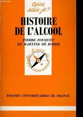 Couverture du produit · Histoire de l'alcool