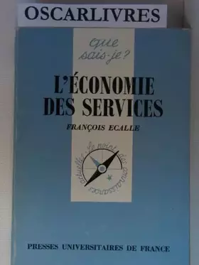Couverture du produit · L'Economie des services
