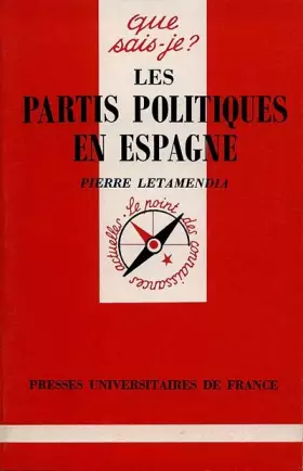 Couverture du produit · Les partis politiques en Espagne