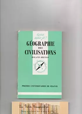 Couverture du produit · Géographie des civilisations
