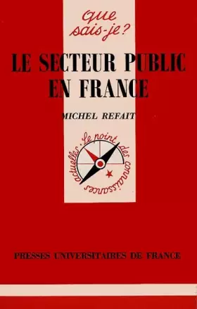 Couverture du produit · Le secteur public en France