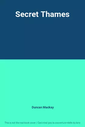 Couverture du produit · Secret Thames