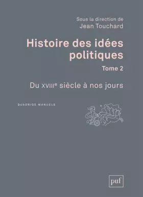 Couverture du produit · Histoire des idées politiques, tome 2