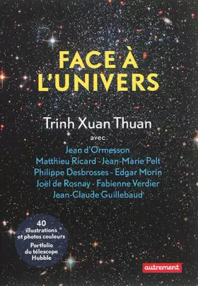 Couverture du produit · Face à l'univers