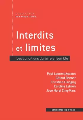 Couverture du produit · Interdits et limites: Les conditions du vivre ensemble
