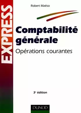Couverture du produit · Comptabilité générale : Opérations courantes