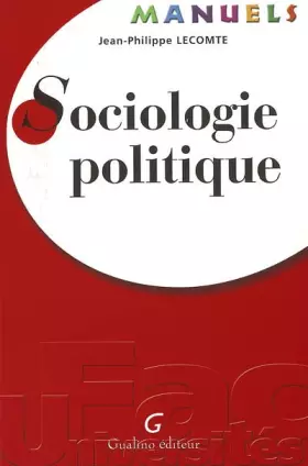 Couverture du produit · Sociologie politique