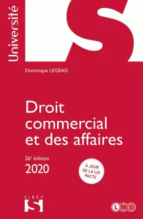 Couverture du produit · Droit commercial et des affaires