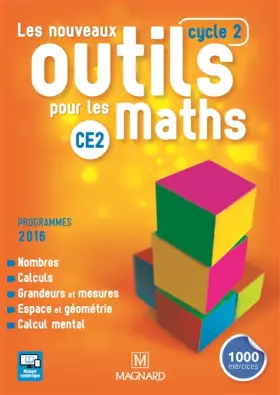 Couverture du produit · Les nouveaux outils pour les maths CE2 (cycle 2) - manuel de l'élève - Programme 2016