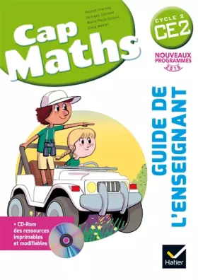Couverture du produit · Cap Maths CE2 éd. 2016 - Guide de l'enseignant + CD Rom