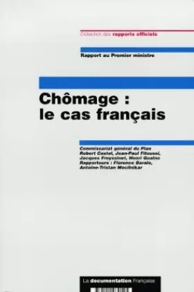 Couverture du produit · Chômage : Le cas français