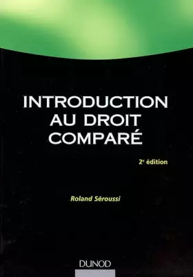 Couverture du produit · Introduction au droit comparé