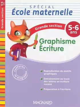 Couverture du produit · Spécial école maternelle - Graphisme-Ecriture GS