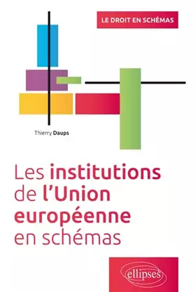 Couverture du produit · Les institutions de l'Union européenne en schémas