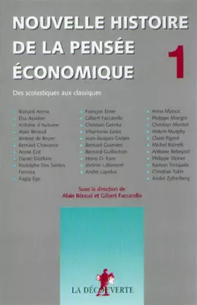 Couverture du produit · Nouvelle histoire de la pensée économique