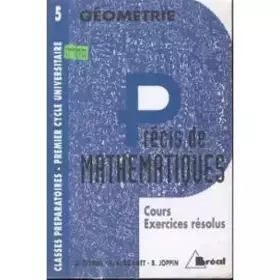 Couverture du produit · Précis de mathématiques Tome 5: Géométrie