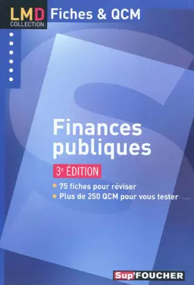 Couverture du produit · Finances publiques 3e édition