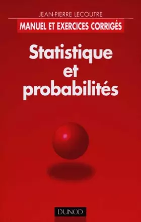 Couverture du produit · Statistique et probabilités