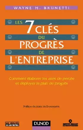 Couverture du produit · Les 7 clés du progrès de l'entreprise