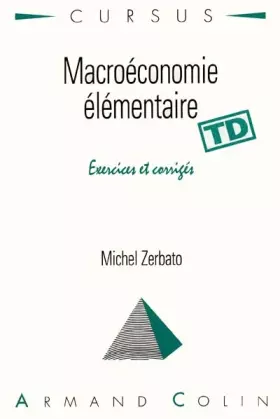 Couverture du produit · Macroéconomie élémentaire