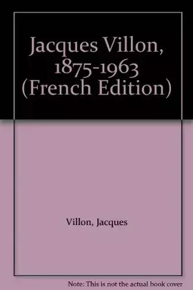Couverture du produit · Jacques Villon : Musée des Jacobins, Morlaix, 1988