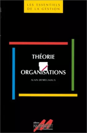 Couverture du produit · Théorie des organisations
