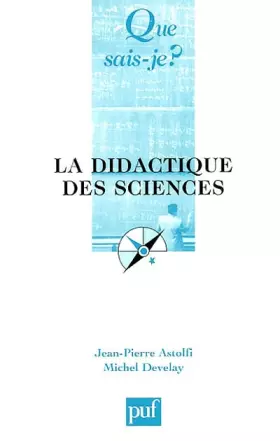 Couverture du produit · La Didactique des sciences