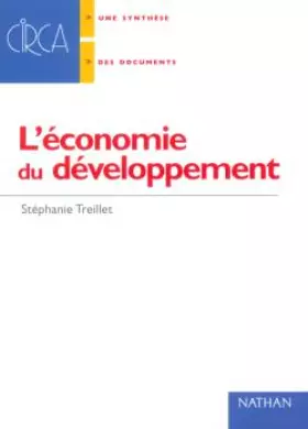 Couverture du produit · L'économie du développement