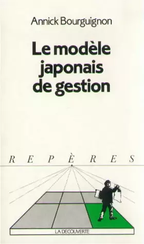 Couverture du produit · Le modèle japonais de gestion