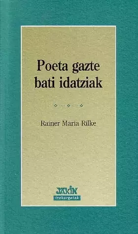 Couverture du produit · Poeta Gazte Bati Idatziak (Irakurgaiak)