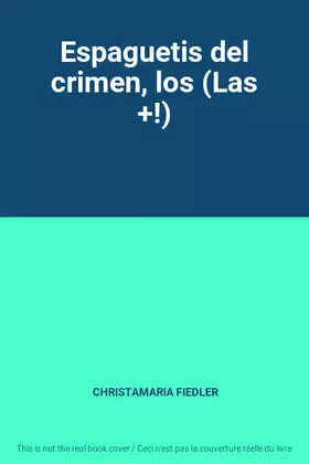 Couverture du produit · Espaguetis del crimen, los (Las +!)