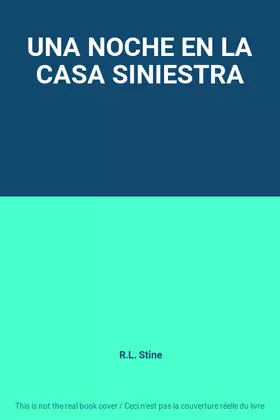 Couverture du produit · UNA NOCHE EN LA CASA SINIESTRA