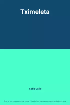 Couverture du produit · Tximeleta