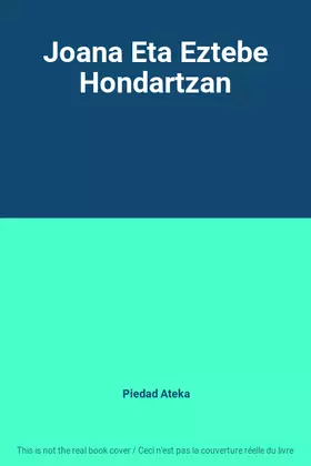 Couverture du produit · Joana Eta Eztebe Hondartzan